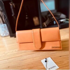 Jacquemus  “The Long Bambino” Bag/Clutch New With Tags & Dust Cover & Authentic